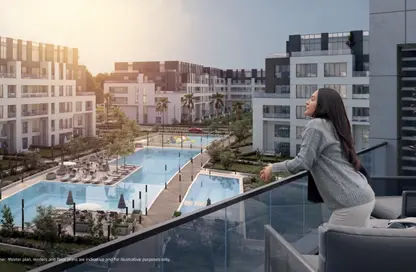 Apartment - 2 Bedrooms - 2 Bathrooms for sale in AlKarma Kay - Sheikh Zayed Compounds - Sheikh Zayed City - Giza