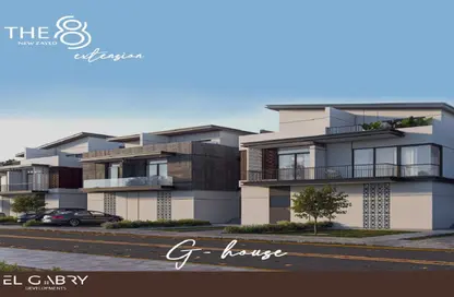 تاون هاوس - 3 غرف نوم - 3 حمامات للبيع في ذا 8 - مدينة زايد الجديدة - الشيخ زايد - الجيزة
