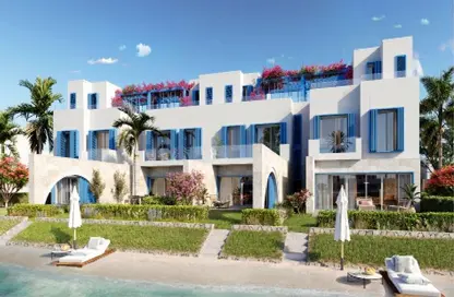 Townhouse - 3 Bedrooms - 3 Bathrooms for sale in Azzar Islands - Qesm Ad Dabaah - North Coast