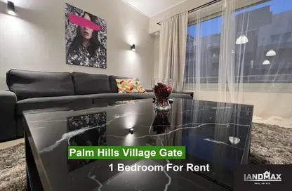 Apartment - Studio - 1 Bathroom for rent in Palm Hills Village Gate - South Investors Area - New Cairo City - Cairo