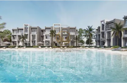 Chalet - 2 Bedrooms - 2 Bathrooms for sale in Azha - Al Ain Al Sokhna - Suez