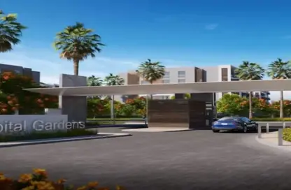 Apartment - 3 Bedrooms - 4 Bathrooms for sale in Capital Gardens   Palm Hills - Mostakbal City Compounds - Mostakbal City - Future City - Cairo
