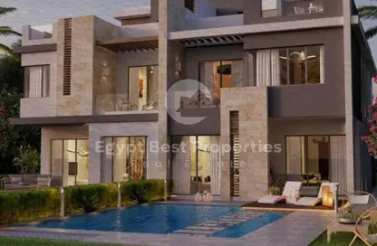 Townhouse - 4 Bedrooms - 4 Bathrooms for sale in Garden Lakes - 6 October Compounds - 6 October City - Giza