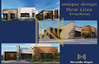 Villa - 4 Bedrooms - 5 Bathrooms for sale in New Giza - Cairo Alexandria Desert Road - 6 October City - Giza