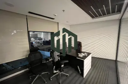Office Space - Studio - 2 Bathrooms for rent in V90 - North Teseen St. - The 5th Settlement - New Cairo City - Cairo