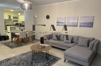 Apartment - Studio - 1 Bathroom for rent in South Teseen St. - The 5th Settlement - New Cairo City - Cairo