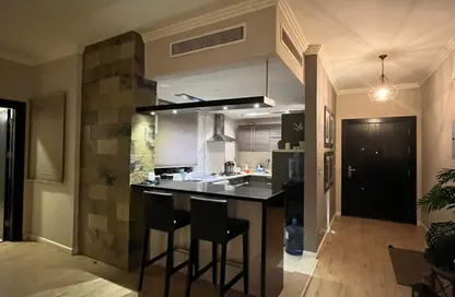 Apartment - 2 Bedrooms - 2 Bathrooms for sale in The Water Way - North Investors Area - New Cairo City - Cairo