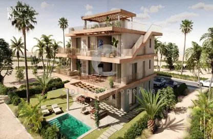 Chalet - 3 Bedrooms - 3 Bathrooms for sale in Ramla Lakeside - Qesm Ad Dabaah - North Coast
