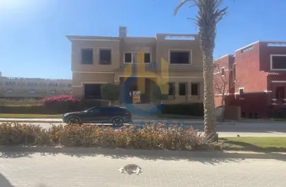 فيلا - 4 غرف نوم - 4 حمامات للبيع في قطامية جاردنز - كمبوندات القطامية - القطامية - مدينة القاهرة الجديدة - القاهرة