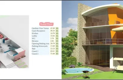 Villa - 5 Bedrooms - 5 Bathrooms for sale in South Investors Area - New Cairo City - Cairo