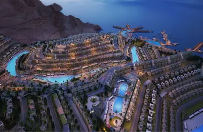 Chalet - 2 Bedrooms - 2 Bathrooms for sale in IL Monte Galala - Al Ain Al Sokhna - Suez