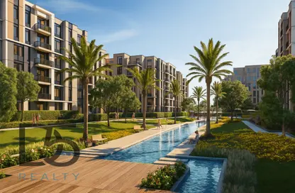 Apartment - 2 Bedrooms - 1 Bathroom for sale in Swan Lake Residence - 5th Settlement Compounds - The 5th Settlement - New Cairo City - Cairo