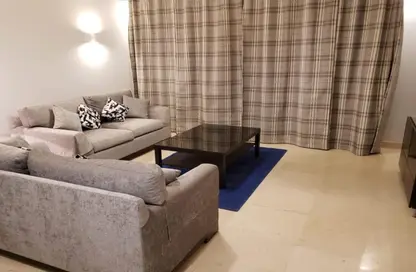 Apartment - 1 Bedroom - 1 Bathroom for rent in Palm Hills Village Gate - South Investors Area - New Cairo City - Cairo