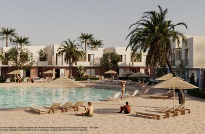 Chalet - 3 Bedrooms - 4 Bathrooms for sale in Mountain View - Ras Al Hekma - North Coast