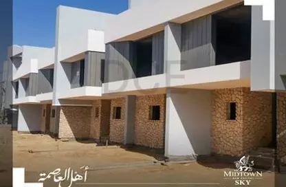Townhouse - 4 Bedrooms - 3 Bathrooms for sale in Midtown Sky - New Capital Compounds - New Capital City - Cairo
