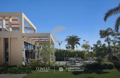 تاون هاوس - 3 غرف نوم - 4 حمامات للبيع في أو ويست - كمبوندات 6 أكتوبر - مدينة 6 أكتوبر - الجيزة