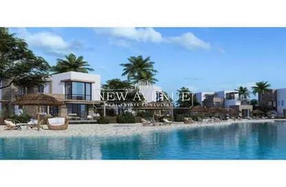 Villa - 3 Bedrooms - 4 Bathrooms for sale in Azzar Islands - Qesm Ad Dabaah - North Coast