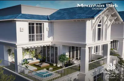 iVilla - 4 Bedrooms - 4 Bathrooms for sale in Mountain View iCity October - 6 October Compounds - 6 October City - Giza