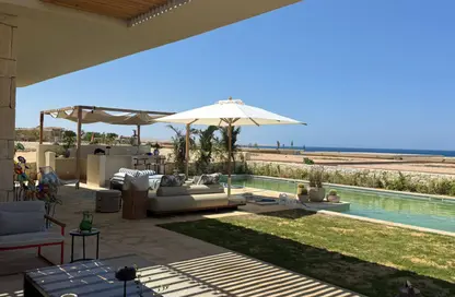 Chalet - 2 Bedrooms - 2 Bathrooms for sale in Azha North - Ras Al Hekma - North Coast