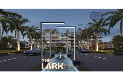 Apartment - 2 Bedrooms - 2 Bathrooms for sale in The Lark Residence - 5th Settlement Compounds - The 5th Settlement - New Cairo City - Cairo