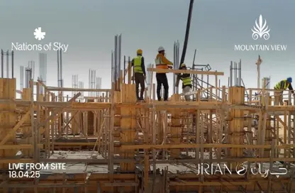 Apartment - 2 Bedrooms - 3 Bathrooms for sale in Jirian - New Zayed City - Sheikh Zayed City - Giza