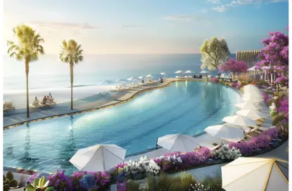 Chalet - 2 Bedrooms - 2 Bathrooms for sale in South Med - Qesm Ad Dabaah - North Coast