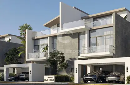 Villa - 5 Bedrooms - 5 Bathrooms for sale in Swan Lake Residence - 5th Settlement Compounds - The 5th Settlement - New Cairo City - Cairo