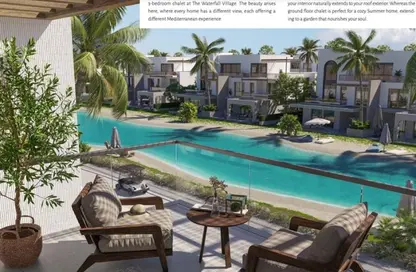 Chalet - 2 Bedrooms - 3 Bathrooms for sale in The Med - Ras Al Hekma - North Coast