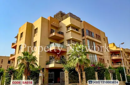 Apartment - 3 Bedrooms - 3 Bathrooms for rent in American University Housing District - 5th Settlement Compounds - The 5th Settlement - New Cairo City - Cairo