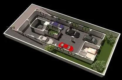 دوبلكس - 3 غرف نوم - 2 حمامات للبيع في حدائق اكتوبر - مدينة 6 أكتوبر - الجيزة