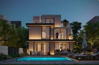فيلا - 5 غرف نوم - 7 حمامات للبيع في نيو جيزة - طريق مصر اسكندرية الصحراوي - مدينة 6 أكتوبر - الجيزة