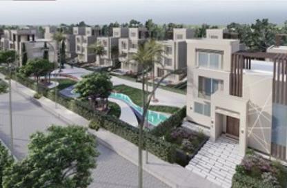 Townhouse - 5 Bedrooms - 4 Bathrooms for sale in Montania - New Zayed City - Sheikh Zayed City - Giza