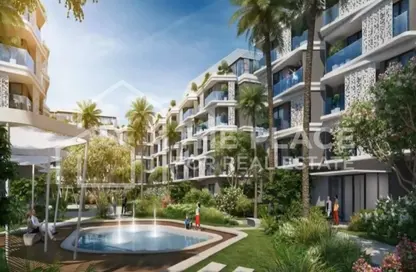 Townhouse - 3 Bedrooms - 4 Bathrooms for sale in Badya Palm Hills - 6 October Compounds - 6 October City - Giza