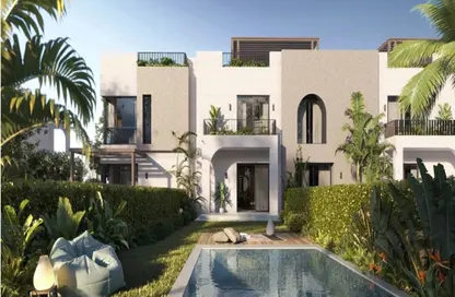 تاون هاوس - 3 غرف نوم - 4 حمامات للبيع في أو ويست - كمبوندات 6 أكتوبر - مدينة 6 أكتوبر - الجيزة