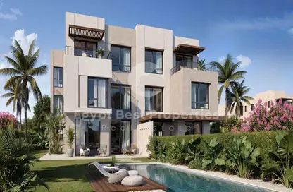 Apartment - 3 Bedrooms - 4 Bathrooms for sale in O West - 6 October Compounds - 6 October City - Giza