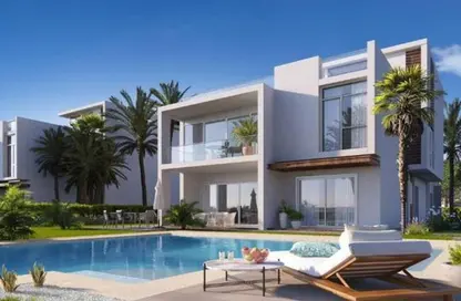 Twin House - 4 Bedrooms - 5 Bathrooms for sale in Mazarine - New Alamein City - North Coast