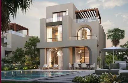 منزل مزدوج - 5 غرف نوم - 6 حمامات للبيع في بالم هيلز نيو كايرو - كمبوندات التجمع الخامس - التجمع الخامس - مدينة القاهرة الجديدة - القاهرة