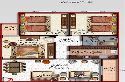 شقة - 3 غرف نوم - 1 حمام للبيع في مدينة الشروق - القاهرة