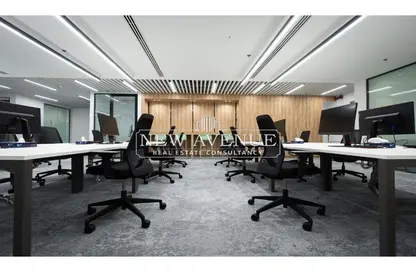Office Space - Studio - 4 Bathrooms for rent in Cairo Festival City - North Investors Area - New Cairo City - Cairo