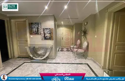 شقة - 3 غرف نوم - 3 حمامات للايجار في سان ستيفانو جراند بلازا - سان ستيفانو - حي شرق - الاسكندرية