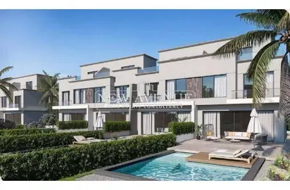 Townhouse - 3 Bedrooms - 2 Bathrooms for sale in Badya Palm Hills - 6 October Compounds - 6 October City - Giza