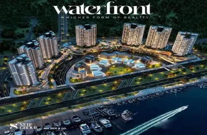 Apartment - 3 Bedrooms - 3 Bathrooms for sale in Waterfront - Sawary - Alexandria Compounds - Alexandria
