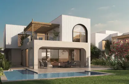 Twin House - 4 Bedrooms - 4 Bathrooms for sale in The Med - Ras Al Hekma - North Coast
