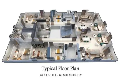 Apartment - 3 Bedrooms - 3 Bathrooms for sale in Bait Al Watan Al Takmely - Northern Expansions - 6 October City - Giza