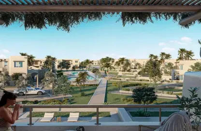 Chalet - 2 Bedrooms - 2 Bathrooms for sale in Hacienda West - Ras Al Hekma - North Coast