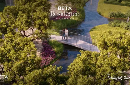 Apartment - 2 Bedrooms - 2 Bathrooms for sale in BETA Residence - Hadayek October - 6 October City - Giza