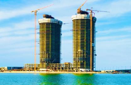 شقة - 2 غرف نوم - 2 حمامات للبيع في نورث ايدج تاورز - مدينة العلمين الجديدة - العلمين - الساحل الشمالي