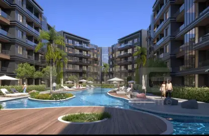 Apartment - 2 Bedrooms - 2 Bathrooms for sale in Rock Vera - 5th Settlement Compounds - The 5th Settlement - New Cairo City - Cairo