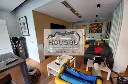 Apartment - 1 Bedroom - 1 Bathroom for rent in Palm Hills Village Gate - South Investors Area - New Cairo City - Cairo