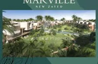 شقة - 3 غرف نوم - 2 حمامات للبيع في مارفيل نيو زايد - مدينة زايد الجديدة - الشيخ زايد - الجيزة
